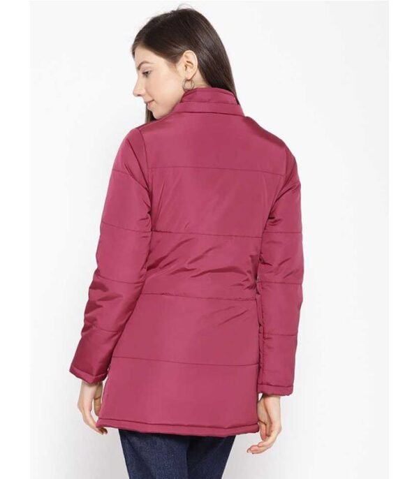 FIT Full Sleeve Solid Women Parka Jacket - Image 3