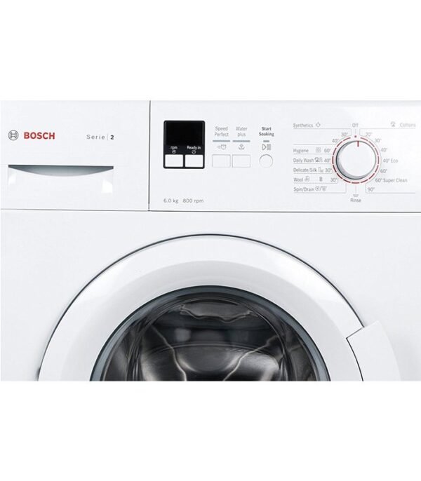 Bosch 6 kg Fully Automatic Front Load with In-built Heater White (WAB16161IN) - Image 4