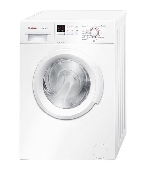 Bosch 6 kg Fully Automatic Front Load with In-built Heater White (WAB16161IN)
