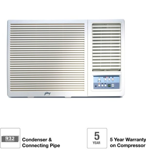 Godrej 1.5 Ton 3 Star Window AC - White  (GWC 18UTC3-WSA, Copper Condenser) - Image 6