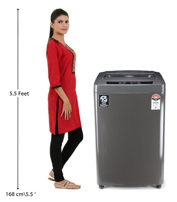 Godrej 6 kg Fully Automatic Top Load Grey - Image 2
