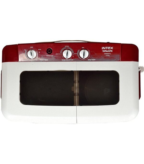 Intex 6.2 kg Semi Automatic Top Load Red - Image 3