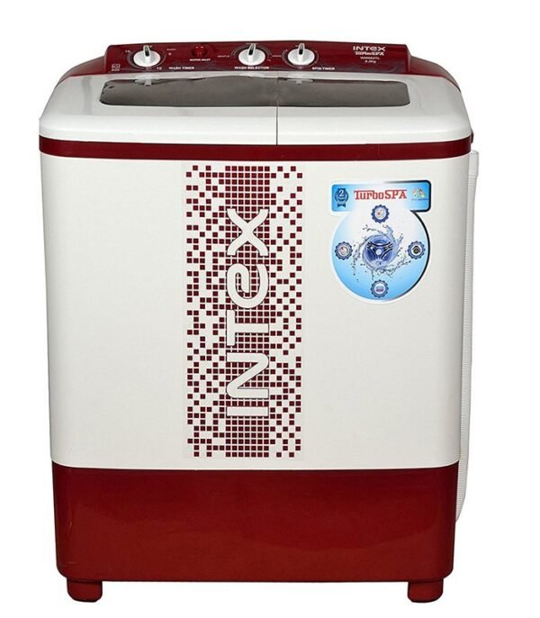 Intex 6.2 kg Semi Automatic Top Load Red