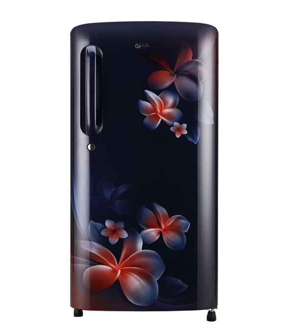 LG 190 L Direct Cool Single Door 3 Star Refrigerator  (Blue Plumeria, GL-B201ABPD)