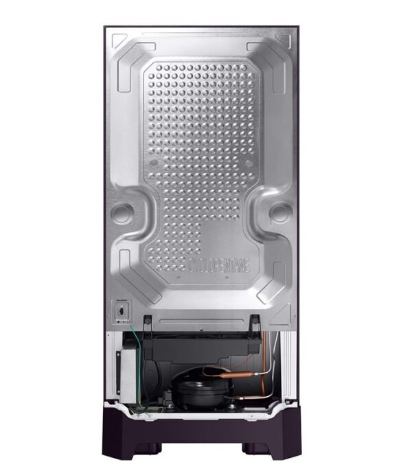 Samsung 198 L Direct Cool Single Door 4 Star Refrigerator with Base Drawer  (Camellia Purple, RR21T2H2XCR/HL) - Image 4