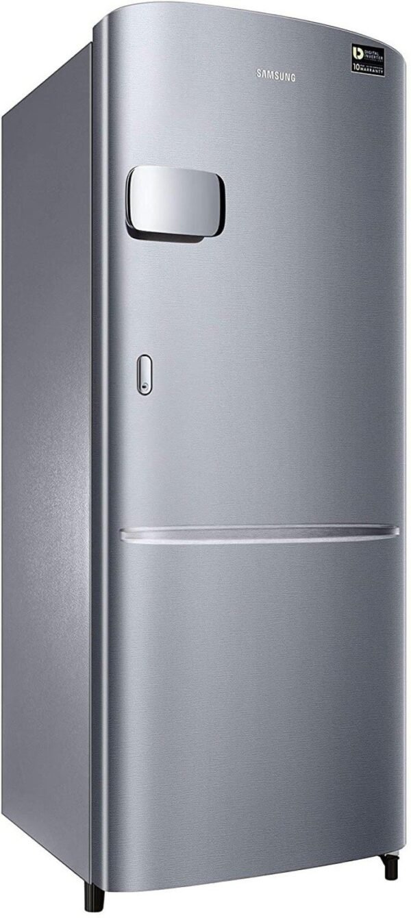 Samsung 230 L Direct Cool Single Door 3 Star Refrigerator  (Elegant Inox, RR24A2Y2YS8/NL) - Image 3