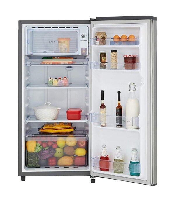 Whirlpool 190 L Direct Cool Single Door 4 Star Refrigerator  (Magnum Steel, WDE 205 PRM 4S INV MAGNUM STEEL) - Image 5