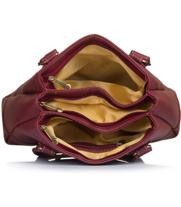 FOSTELO  Women Maroon Shoulder Bag - Image 4