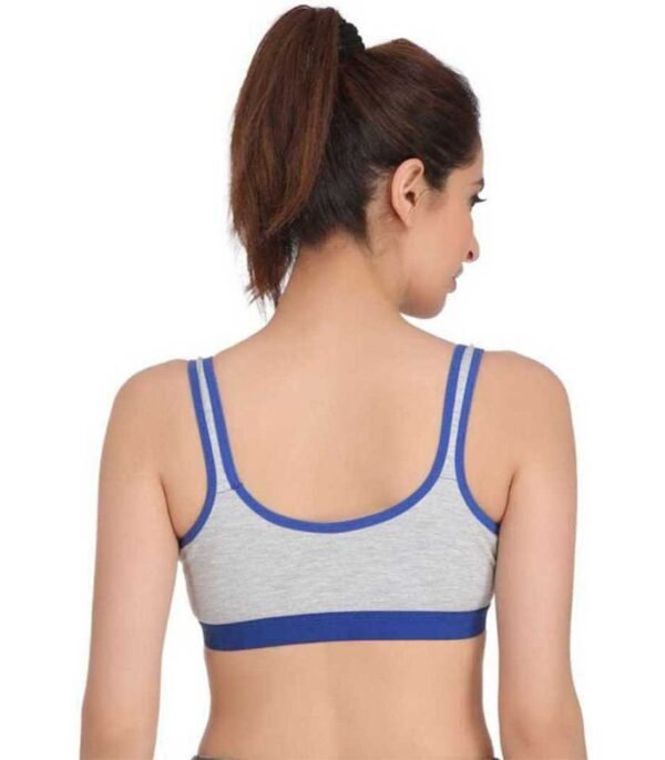 Women Plunge Non Padded Bra  (Red, Blue, Black) - Image 3