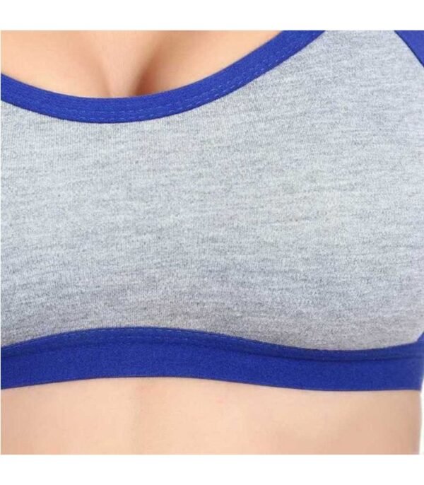 Women Plunge Non Padded Bra  (Red, Blue, Black) - Image 5