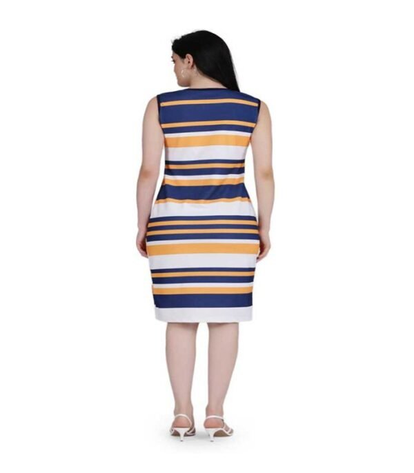Clothy Women Bodycon Multicolor Dress - Image 2