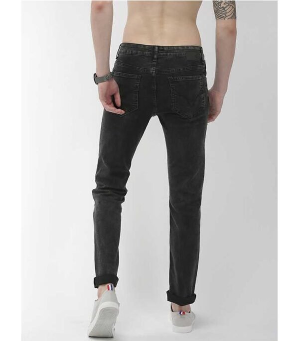 Flying Machine Tapered Fit Men Black Jeans - Image 3
