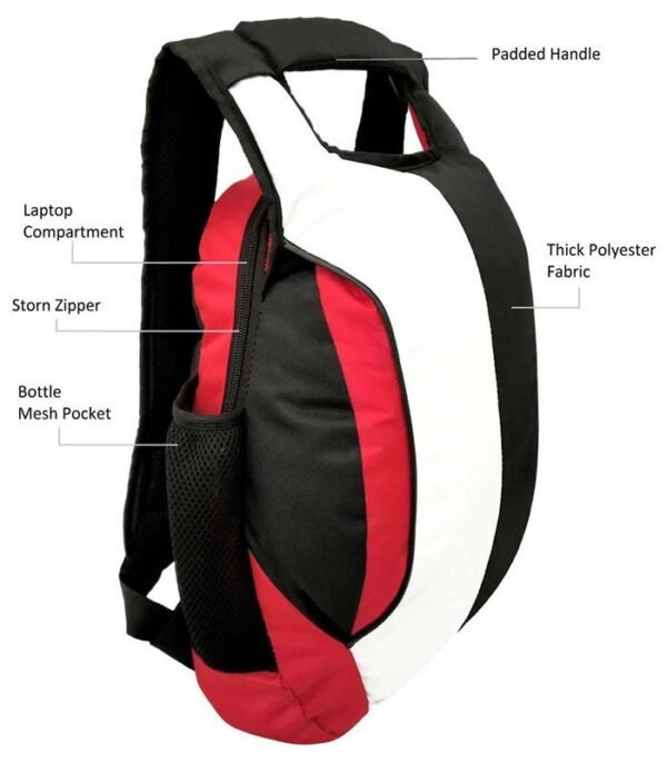 DZert 15.6 inch Laptop Backpack  (Multicolor) - Image 2