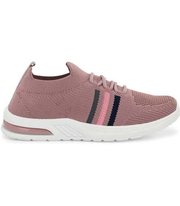 Women's Mesh Sports Shoes Walking Shoes For Women  (Pink) - Image 4