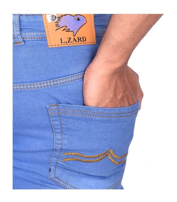 Lzard Regular Men Blue Jeans - Image 5