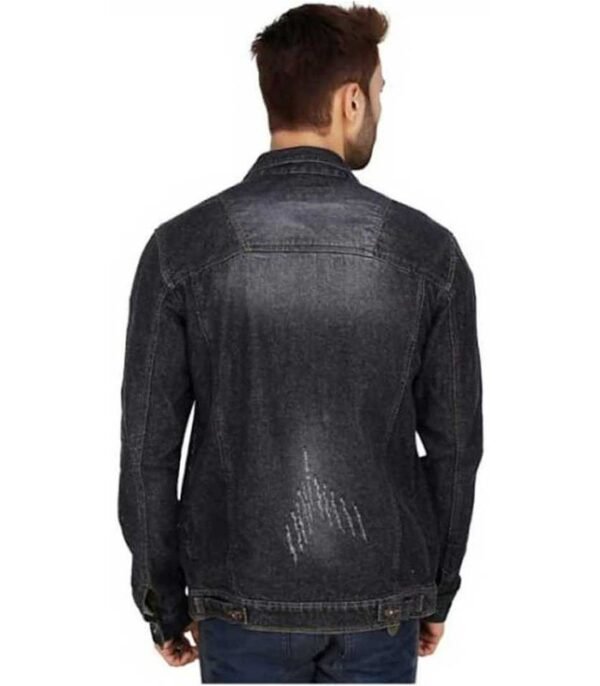 Arbia Funki Full Sleeve Solid Men Denim Casual Jacket - Image 2